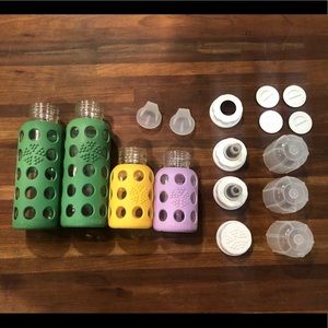Life Factory baby bottle or sippy cup set